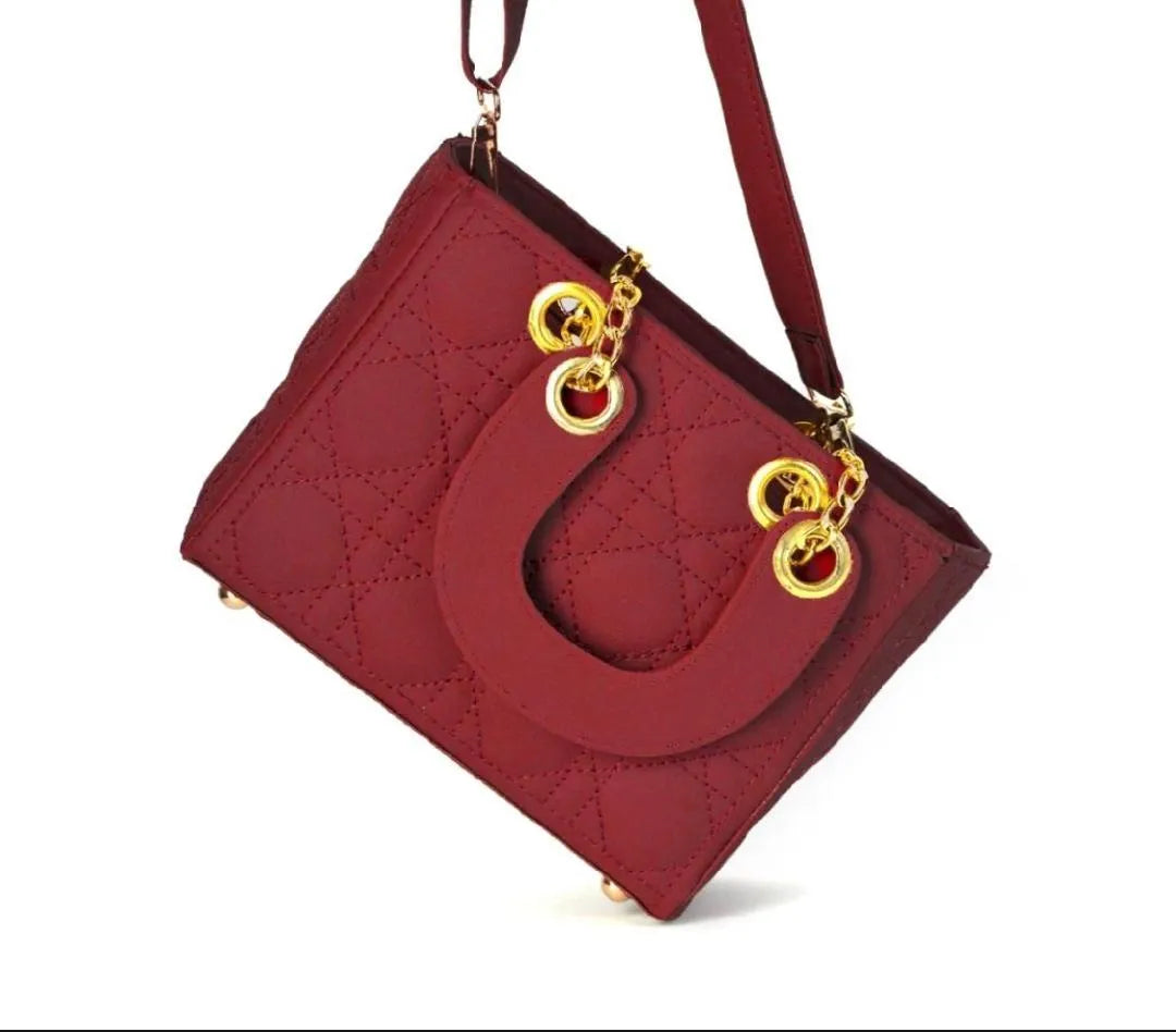 Stylish Tote Bag for Girls | Trendy Women’s Handbag (Maroon)