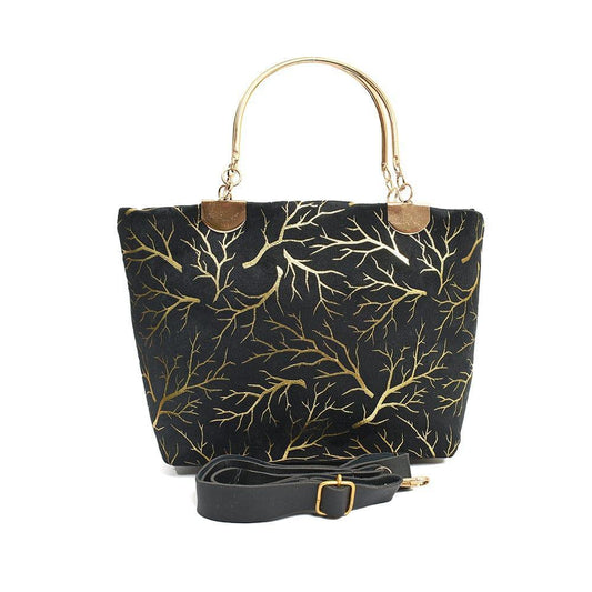 Fancy Luxury Handbag for Women | Stylish Party & Casual Bag (Black )