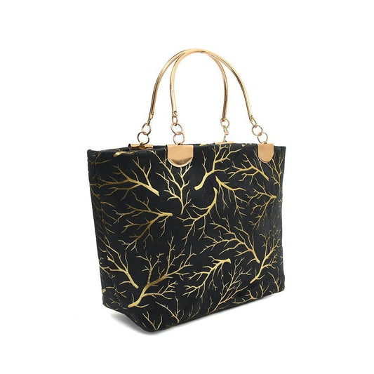 Fancy Luxury Handbag for Women | Stylish Party & Casual Bag (Black )
