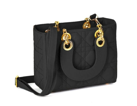 Stylish Tote Bag for Girls | Trendy Women’s Handbag (Black)