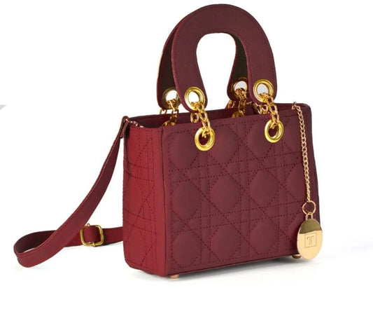 Stylish Tote Bag for Girls | Trendy Women’s Handbag (Maroon)
