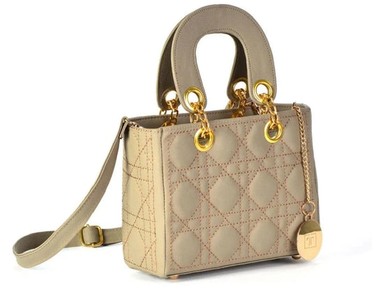 Stylish Tote Bag for Girls | Trendy Women’s Handbag (Beige)