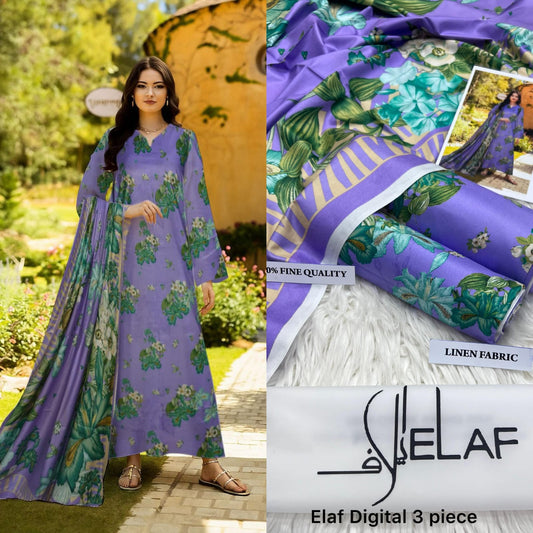 ELAF LINEN DIGITAL PRINT
