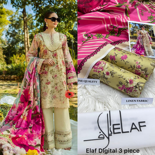 ELAF LINEN DIGITAL PRINT