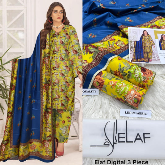 ELAF LINEN DIGITAL PRINT