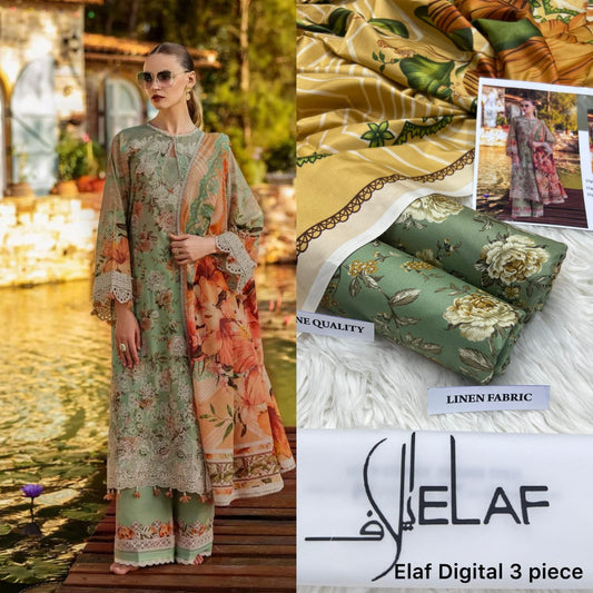ELAF LINEN DIGITAL PRINT