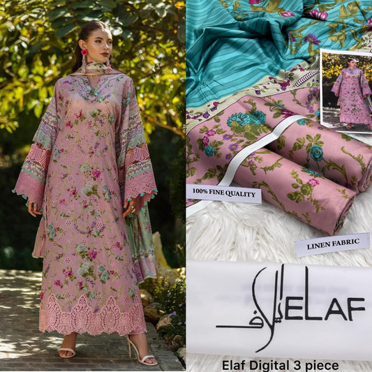 ELAF LINEN DIGITAL PRINT
